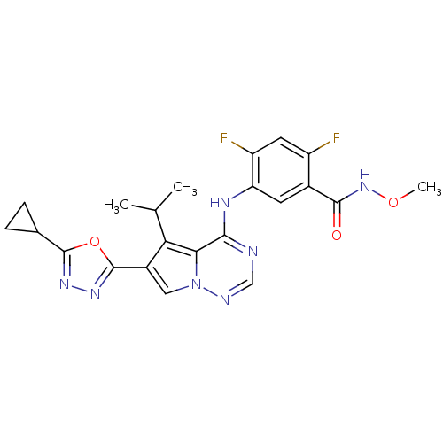 Chemical structure of BindingDB Monomer ID 50168391