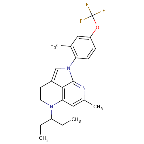 Chemical structure of BindingDB Monomer ID 50168474