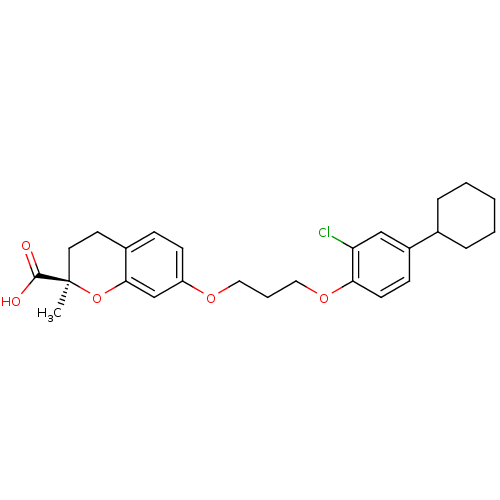 Chemical structure of BindingDB Monomer ID 50168543