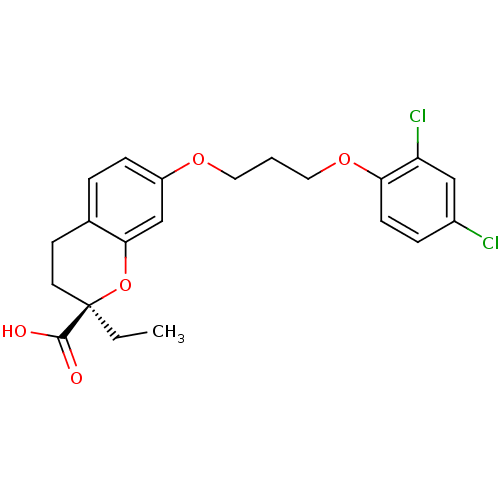 Chemical structure of BindingDB Monomer ID 50168559