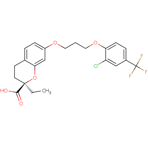 Chemical structure of BindingDB Monomer ID 50168565