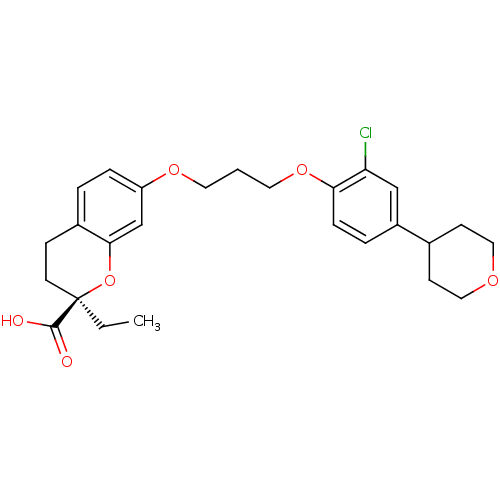 Chemical structure of BindingDB Monomer ID 50168570