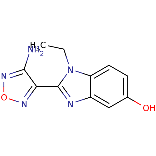 Chemical structure of BindingDB Monomer ID 50168594