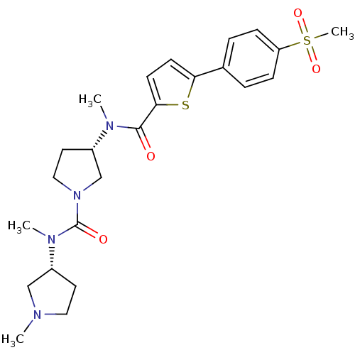 Chemical structure of BindingDB Monomer ID 50168603