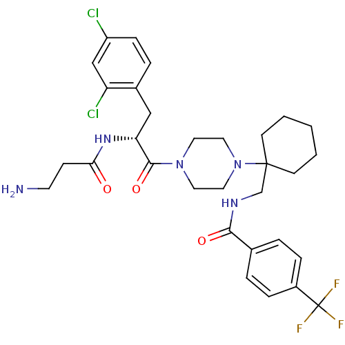 Chemical structure of BindingDB Monomer ID 50168641