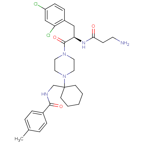 Chemical structure of BindingDB Monomer ID 50168644
