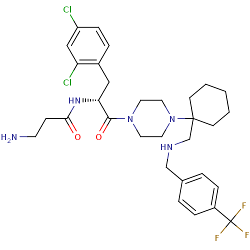 Chemical structure of BindingDB Monomer ID 50168645