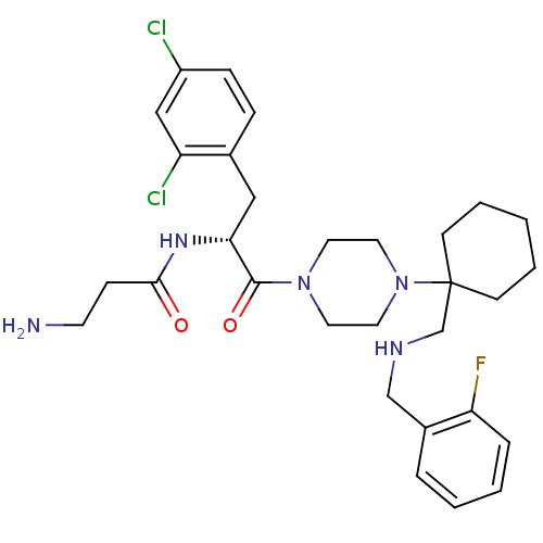 Chemical structure of BindingDB Monomer ID 50168646