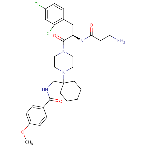 Chemical structure of BindingDB Monomer ID 50168649