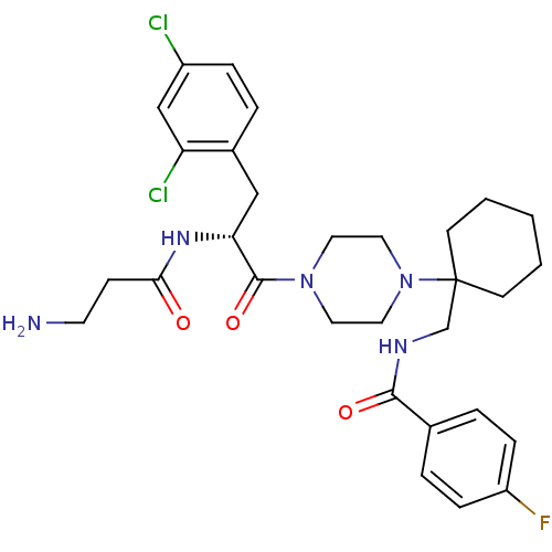 Chemical structure of BindingDB Monomer ID 50168651