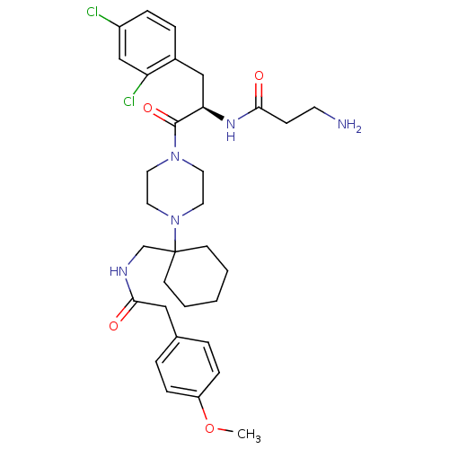 Chemical structure of BindingDB Monomer ID 50168653