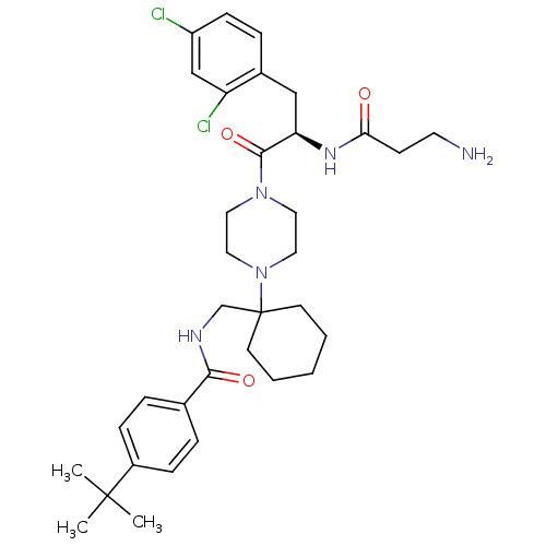 Chemical structure of BindingDB Monomer ID 50168656