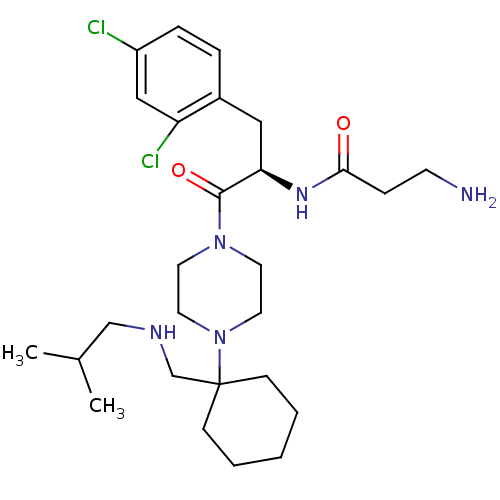 Chemical structure of BindingDB Monomer ID 50168660