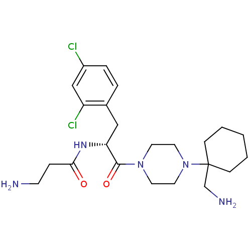 Chemical structure of BindingDB Monomer ID 50168662