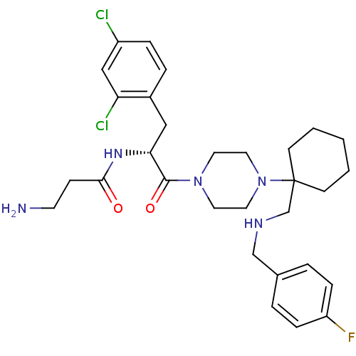Chemical structure of BindingDB Monomer ID 50168663