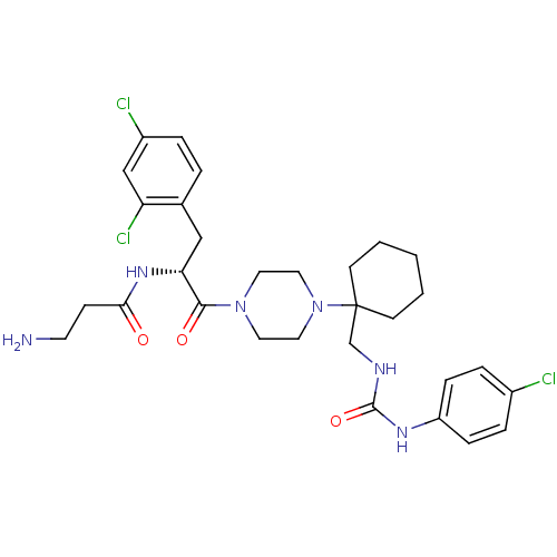 Chemical structure of BindingDB Monomer ID 50168664