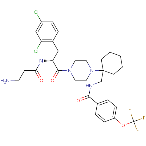 Chemical structure of BindingDB Monomer ID 50168665