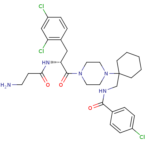 Chemical structure of BindingDB Monomer ID 50168666