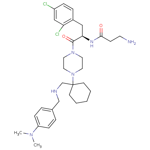 Chemical structure of BindingDB Monomer ID 50168669