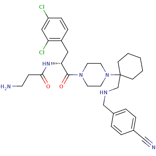 Chemical structure of BindingDB Monomer ID 50168670