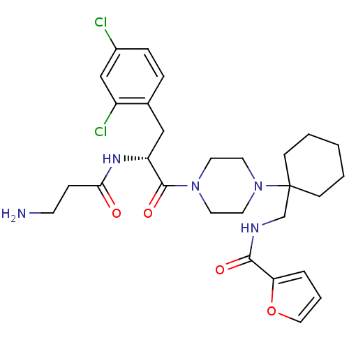 Chemical structure of BindingDB Monomer ID 50168671