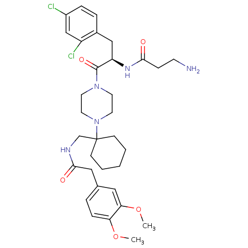 Chemical structure of BindingDB Monomer ID 50168674