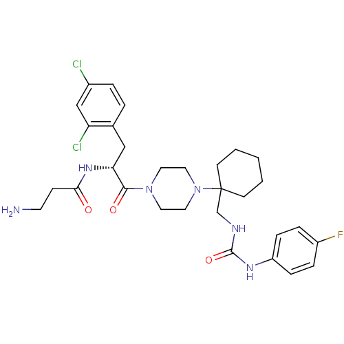 Chemical structure of BindingDB Monomer ID 50168679
