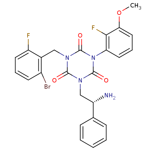 Chemical structure of BindingDB Monomer ID 50168694