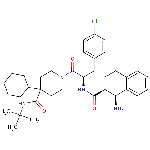 Chemical structure of BindingDB Monomer ID 50168724
