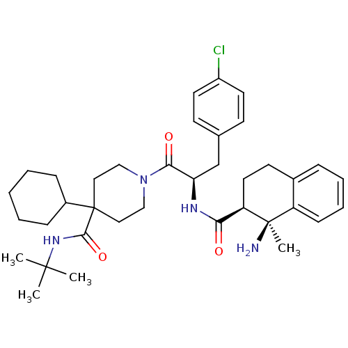 Chemical structure of BindingDB Monomer ID 50168727
