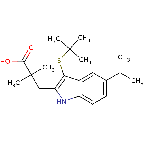 Chemical structure of BindingDB Monomer ID 50168773