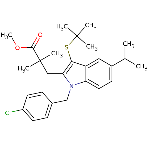 Chemical structure of BindingDB Monomer ID 50168783