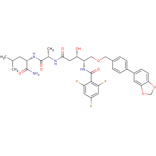 Chemical structure of BindingDB Monomer ID 50169102