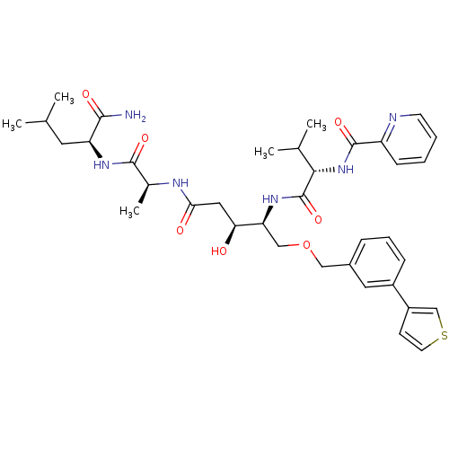 Chemical structure of BindingDB Monomer ID 50169104