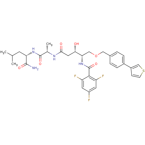 Chemical structure of BindingDB Monomer ID 50169112