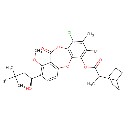 Chemical structure of BindingDB Monomer ID 50169276