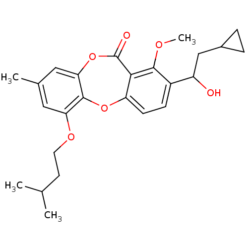 Chemical structure of BindingDB Monomer ID 50169284
