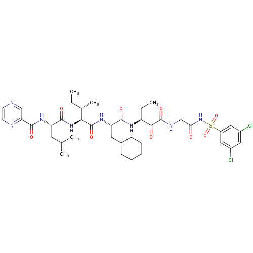 Chemical structure of BindingDB Monomer ID 50169410