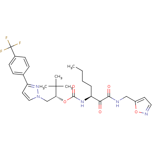 Chemical structure of BindingDB Monomer ID 50169489