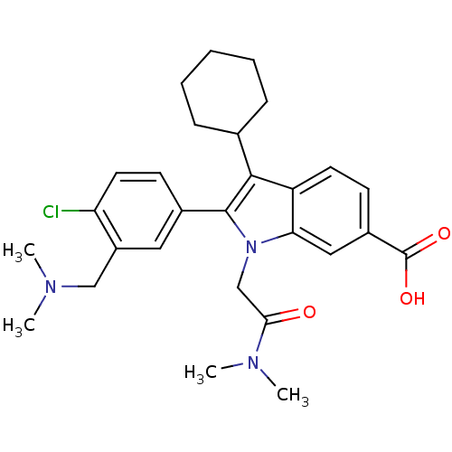 Chemical structure of BindingDB Monomer ID 50169900
