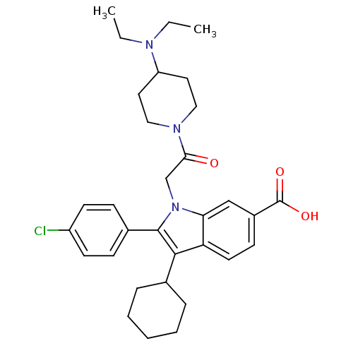 Chemical structure of BindingDB Monomer ID 50169904
