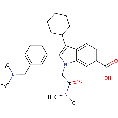 Chemical structure of BindingDB Monomer ID 50169925
