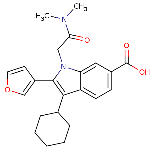 Chemical structure of BindingDB Monomer ID 50169927