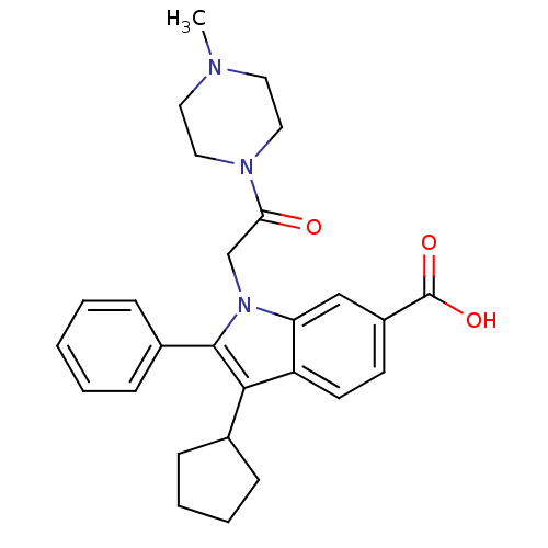 Chemical structure of BindingDB Monomer ID 50169928