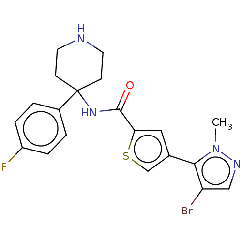 Chemical structure of BindingDB Monomer ID 50170281