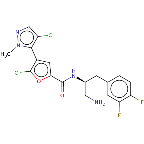 Chemical structure of BindingDB Monomer ID 50170284