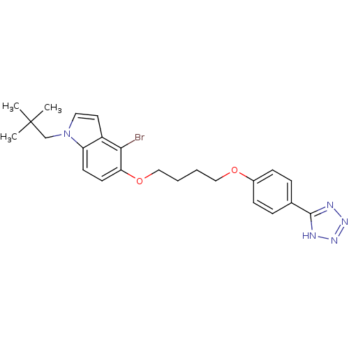 Chemical structure of BindingDB Monomer ID 50170313