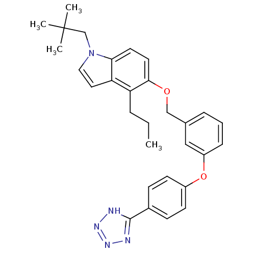 Chemical structure of BindingDB Monomer ID 50170317