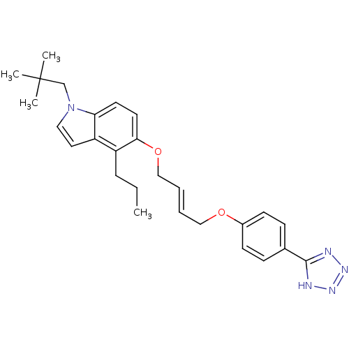 Chemical structure of BindingDB Monomer ID 50170321