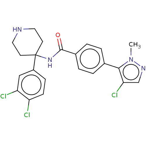 Chemical structure of BindingDB Monomer ID 50170418
